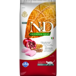 FARMINA FARMINA N&D ANCESTRAL GRAIN CAT CHICKEN & POMEGRANATE ADULT 5KG